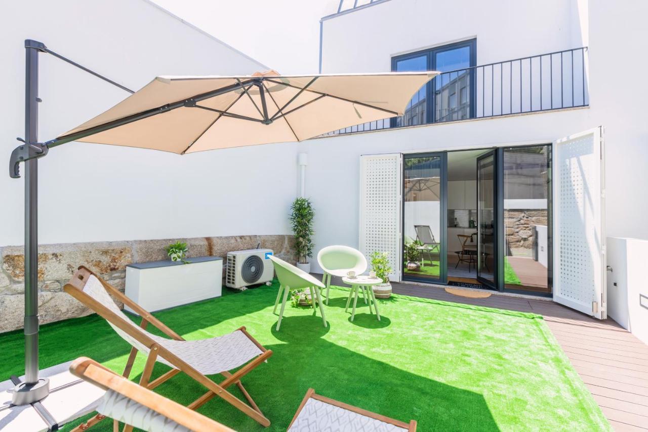Heroismo Duplex Terrace Porto Bagian luar foto