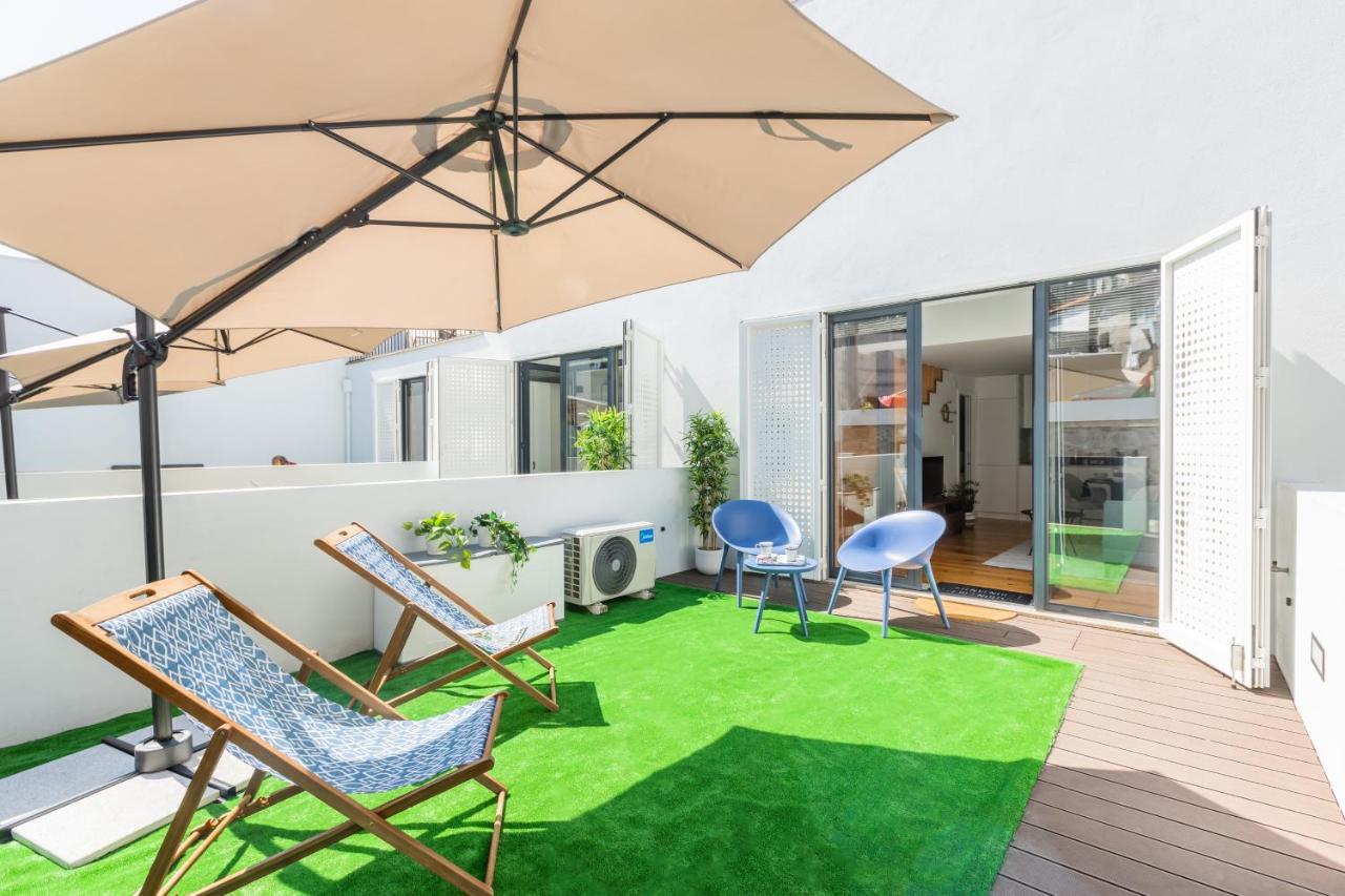 Heroismo Duplex Terrace Porto Bagian luar foto