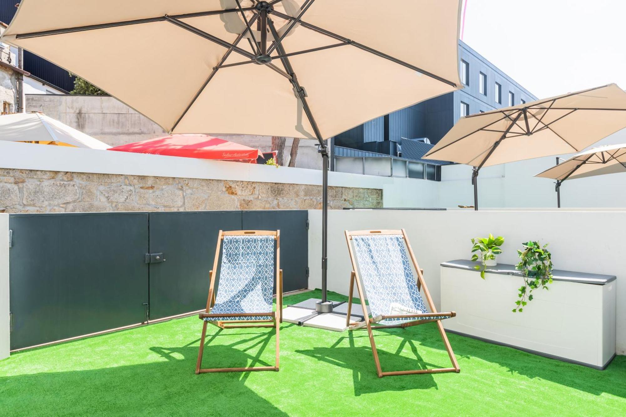 Heroismo Duplex Terrace Porto Ruang foto