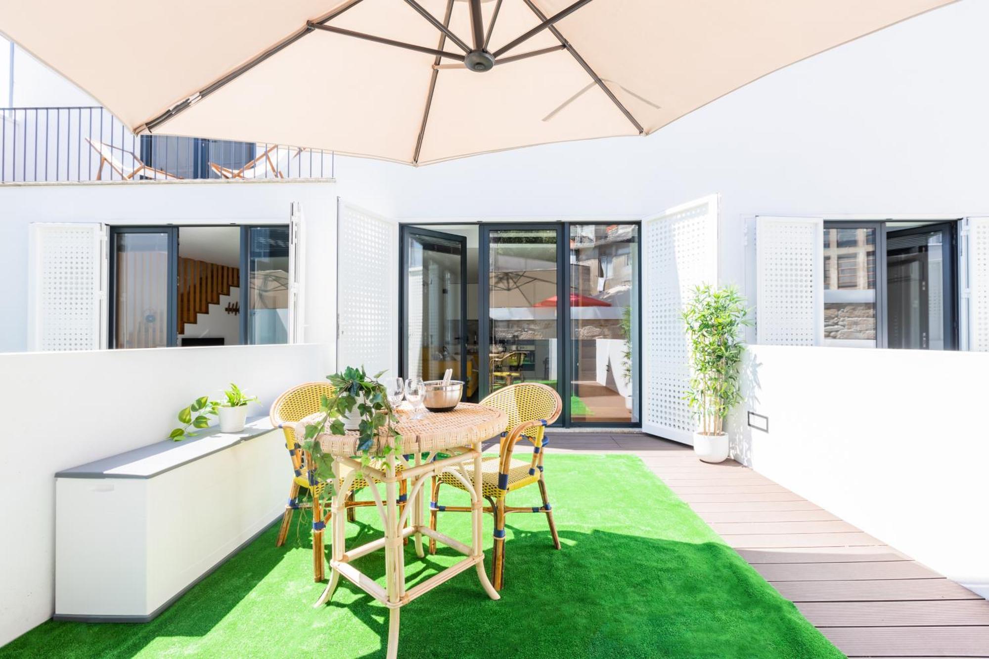 Heroismo Duplex Terrace Porto Ruang foto